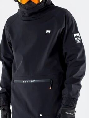 Montec Men's Medium Black Soft Shell Jacket